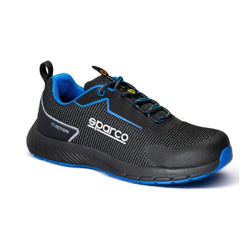 Scarpa antinfortunistica Sparco Traction S1PS Suzuka nero-blu